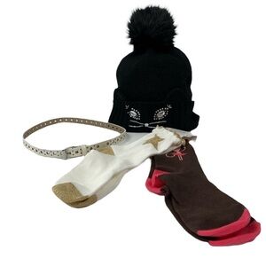 Girl’s Gymboree & Gap Bundle Cat Cap Socks & Belt